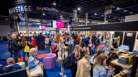 Afbeelding van de mainstage van de beurs