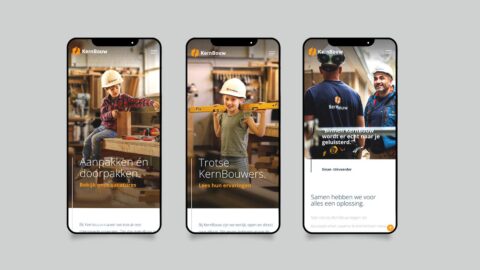 META campagne met jonge jongens die groter worden en hun droomwerk uitvoeren