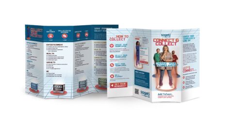 Flyer met uitleg over de referral recruitment campagne